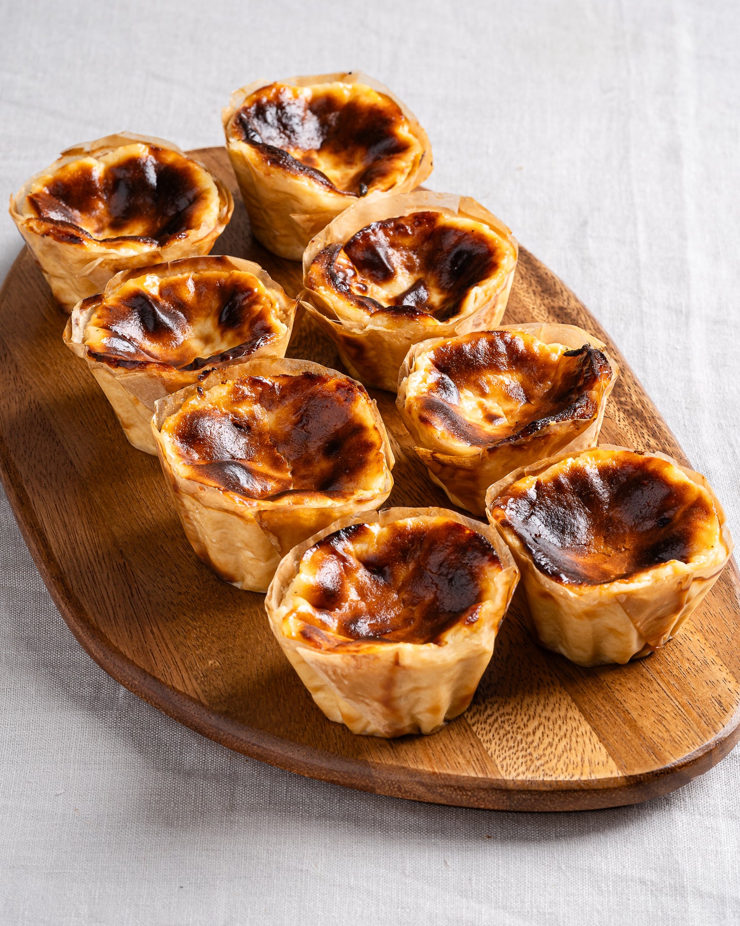 Burnt Cheesecake Muffins