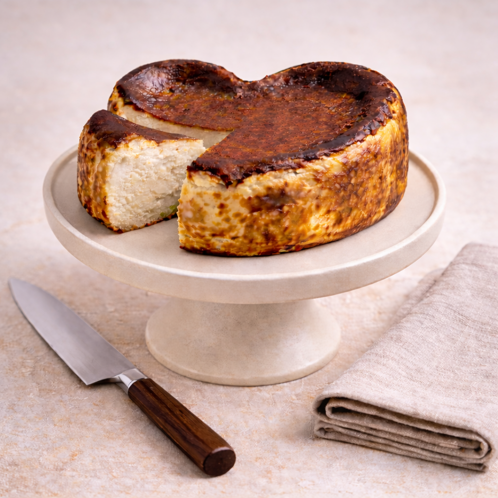 Valentine's Burnt Cheesecake